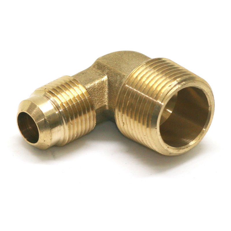 3/4  x 3/4  Compression X Male 90 Degree Forged Solid Brass