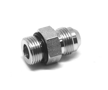 #8 Male JIC x #16 Male ORB Straight Thread Connector | Nuvair