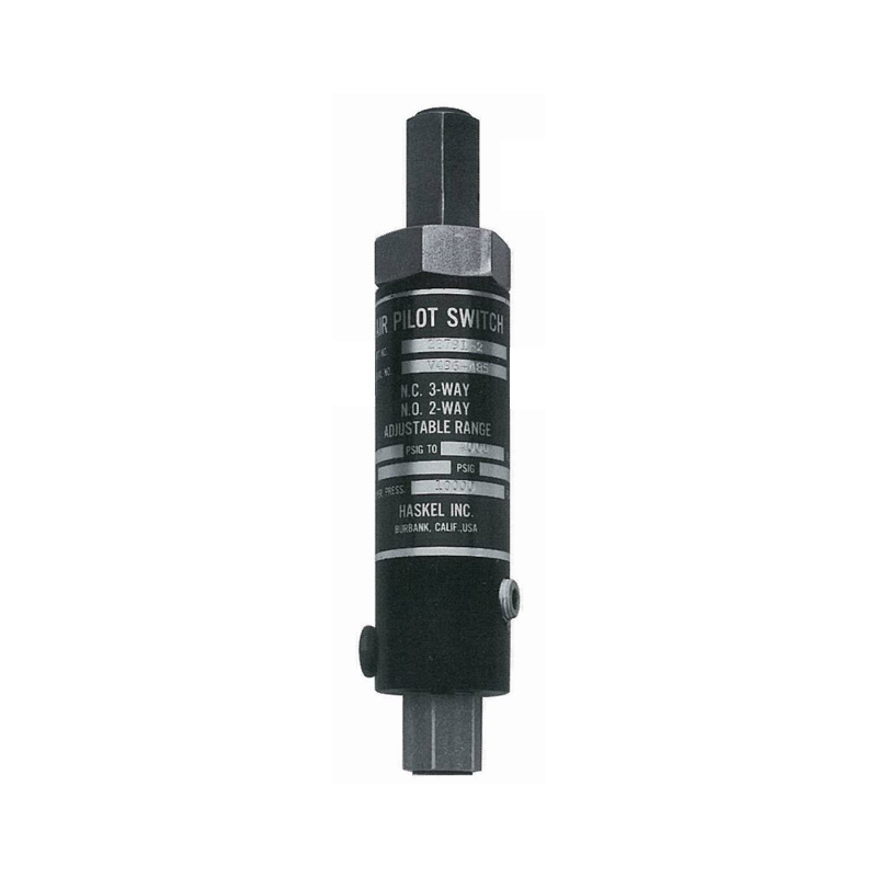 Haskel Air Pilot Switch 3W,NC,0.15K-0.7K,O2 | Nuvair