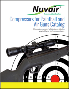 Nuvair Compressors for Paintball and Air Guns Catalog