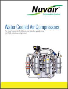 Nuvair Water Cooled Air Compressor Catalog